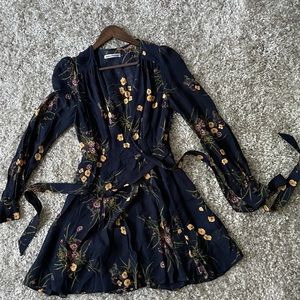 Reformation Mademoiselle Offset dress, XS